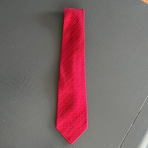 Charvet Red Silk Tie ♥️